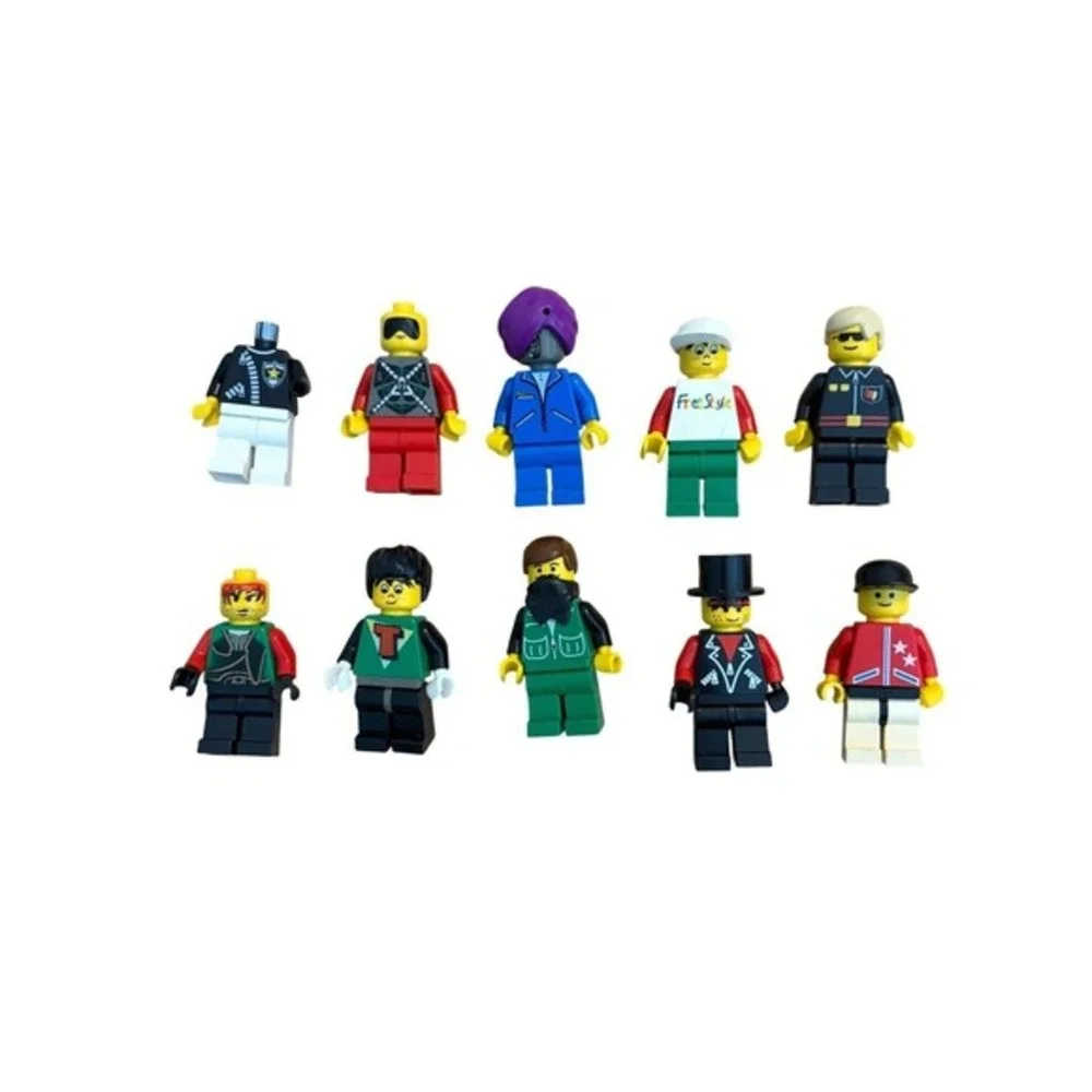 Lego Mini Figs Minifigures 10 pc Mixed Lot Bundle Toys 90s Y2k Hobby‎ Collection